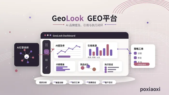GeoLook:源的全流程 GEO(生成式引擎优化)实施平台 GeoLook:源的全流程 GEO(生成式引擎优化)实施平台