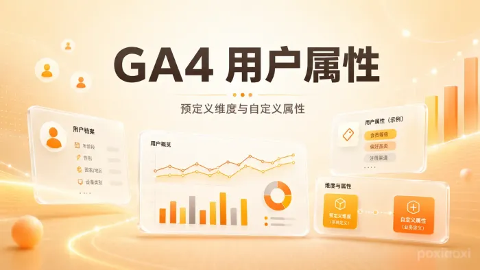 GA4中的用户属性有哪些?预定义维度与自定义属性说明 GA4中的用户属性有哪些?预定义维度与自定义属性说明