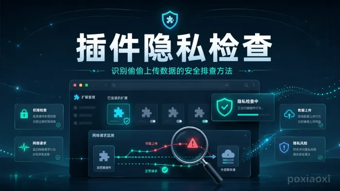 如何判断浏览器插件有没有偷偷上传数据?隐私安全检查方法 如何判断浏览器插件有没有偷偷上传数据?隐私安全检查方法