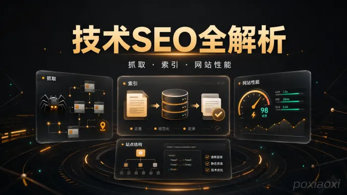 技术SEO包含哪些内容?从抓取、索引到网站性能完整解析 技术SEO包含哪些内容?从抓取、索引到网站性能完整解析