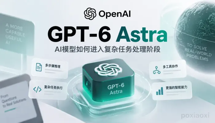 OpenAI发布GPT-6 Astra:AI模型如何进入复杂任务处理阶段 OpenAI发布GPT-6 Astra:AI模型如何进入复杂任务处理阶段
