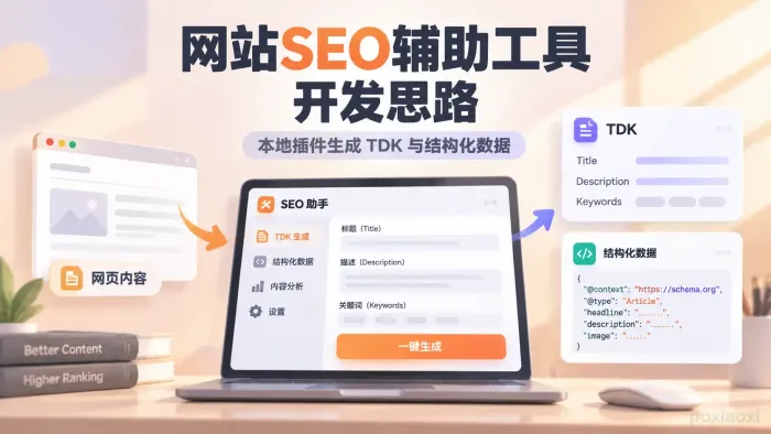 网站SEO辅助工具开发思路:本地插件生成TDK与结构化数据 网站SEO辅助工具开发思路:本地插件生成TDK与结构化数据