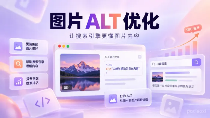 图片ALT怎么写才有利于SEO?网站图片替代文本优化指南 图片ALT怎么写才有利于SEO?网站图片替代文本优化指南