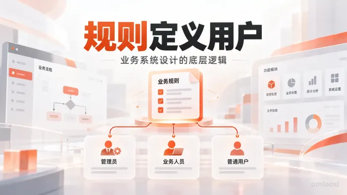 做业务系统先研究用户还是先研究业务规则? 做业务系统先研究用户还是先研究业务规则?