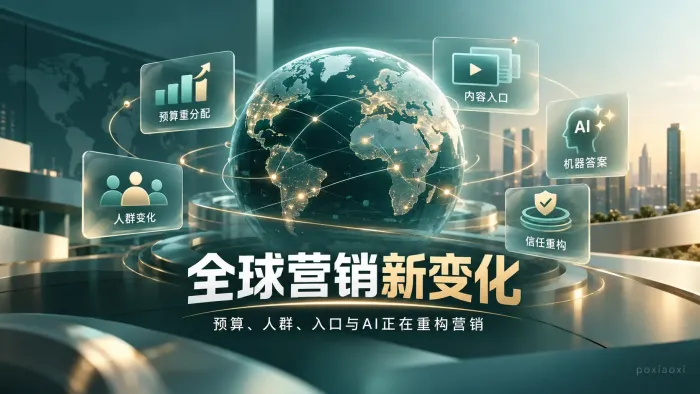 2026全球营销有哪些新变化?AI搜索、消费分化与品牌增长趋势解析 2026全球营销有哪些新变化?AI搜索、消费分化与品牌增长趋势解析