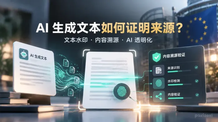 欧盟AI法案下的文本溯源是什么?OpenAI内容来源验证方案解析 欧盟AI法案下的文本溯源是什么?OpenAI内容来源验证方案解析