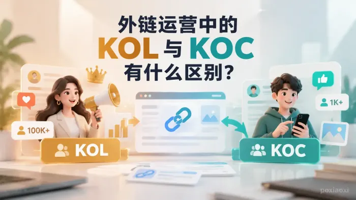 外链运营中的KOL与KOC有什么区别? 外链运营中的KOL与KOC有什么区别?