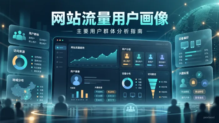 如何判断网站流量的主要用户群体?用户画像分析指南 如何判断网站流量的主要用户群体?用户画像分析指南